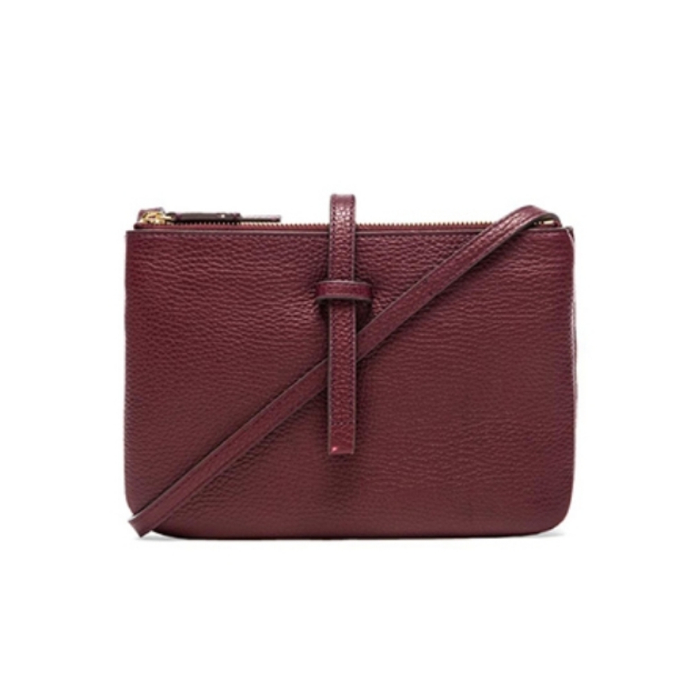 Annabel Ingall Jojo Crossbody bag in Eggplant